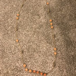 Cute orange necklace